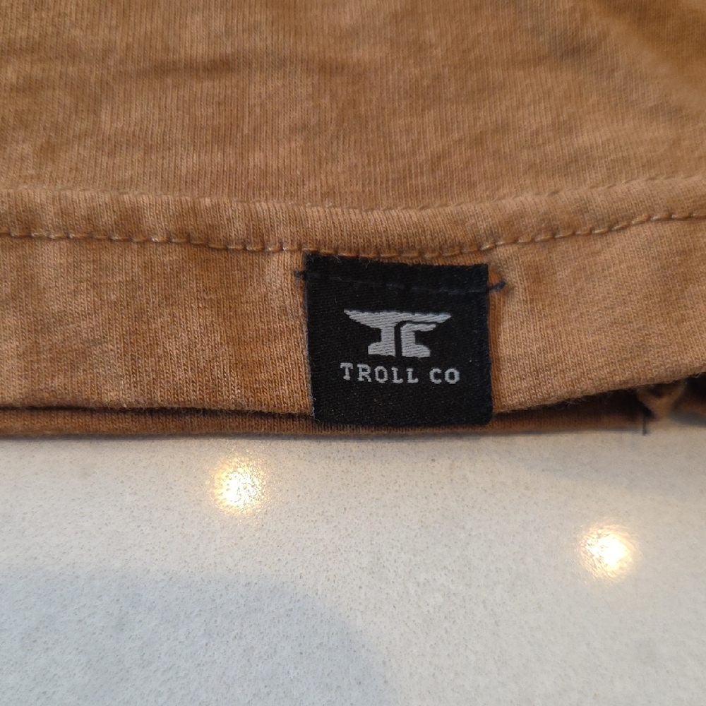 Troll CO Tan Short Sleeve Tee - Picture 4 of 5